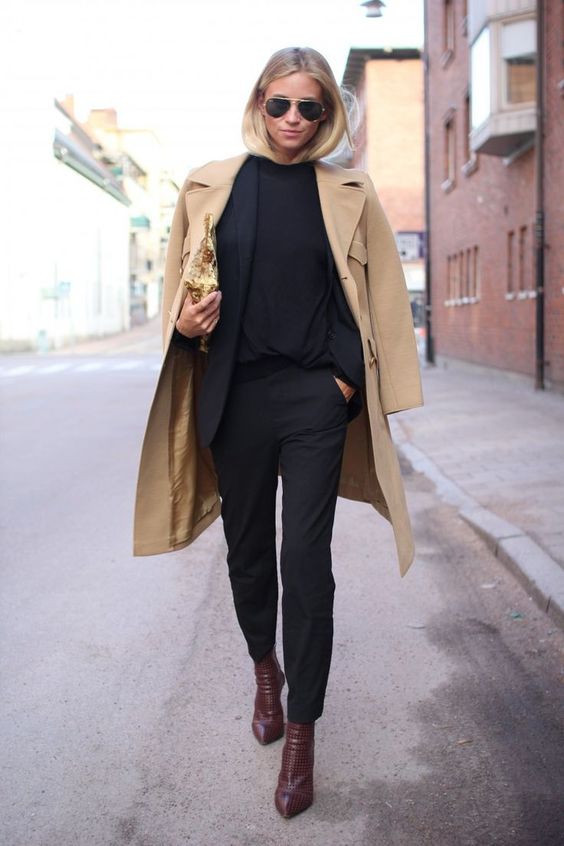 15 Chic Work Looks For 50 Degrees Weather - Styleohol