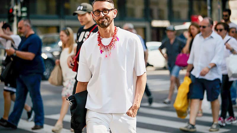 The Coolest All White Outfits for Men - The Trend Spott