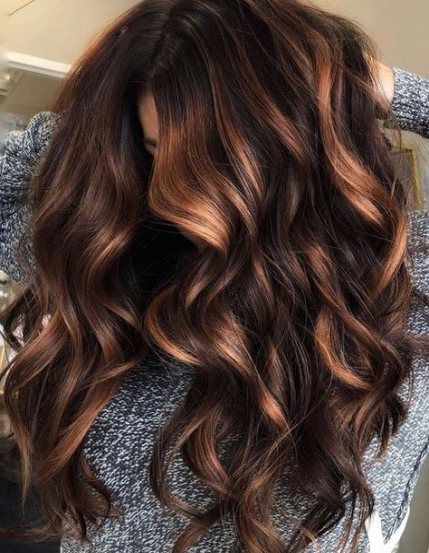 Trendy Hair Curly Color Balayage Brunettes 44 Ideas | Brunette .