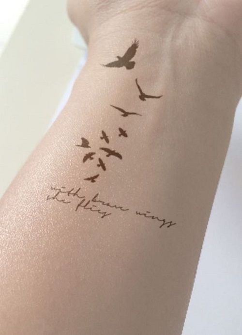 100 Small Bird Tattoos Design Ideas with Intricate Images .