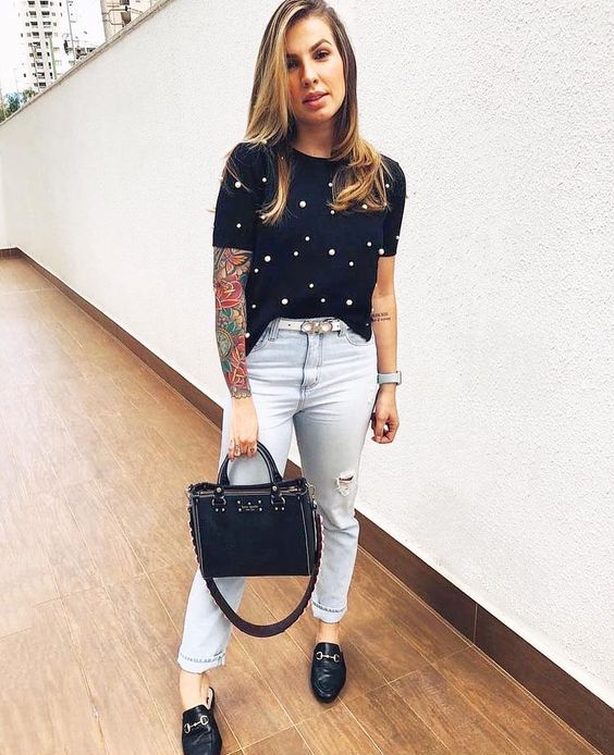 15 Outfits With Bleached Jeans To Wear Now - Styleohol