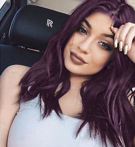 35 Bold and Provocative Dark Purple Hair Color Ideas - Part 6 .