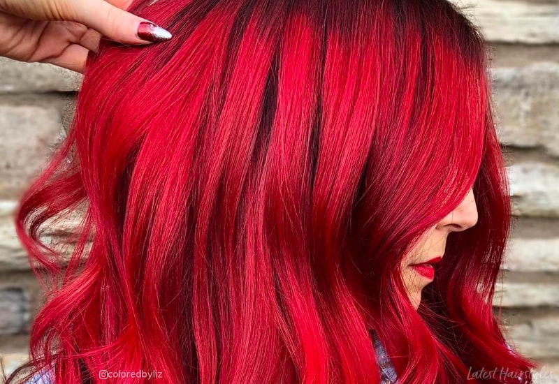 Red Balayage Hair Colors: 19 Hottest Examples for 20