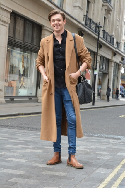 23 Chic Camel Coat Outfit Ideas For Men - Styleohol