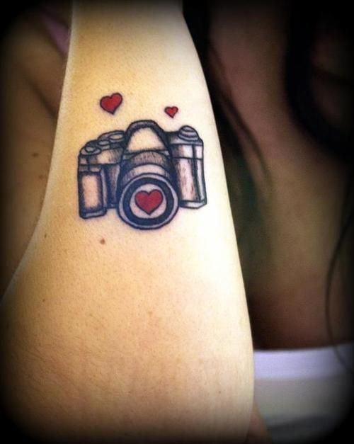 Female Tattoo Camera | Camera tattoos, Camera tattoo, Tatto