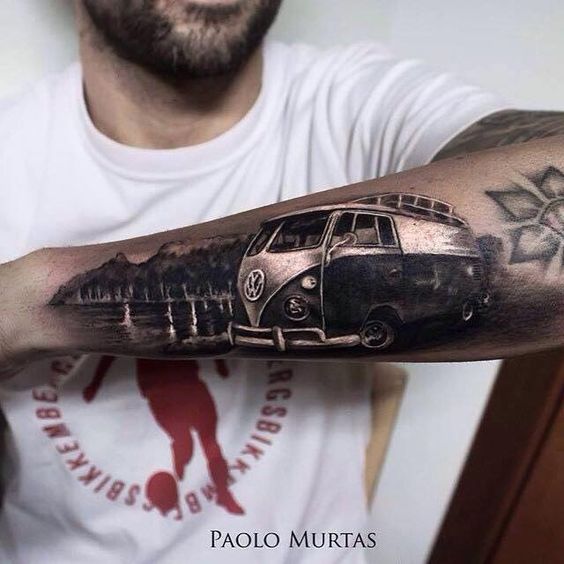 Car Tattoos for Men Ideas and Inspiration for Guys - HD Tattoo .
