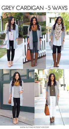 200+ How to style a cardigan ideas in 2020 | style, how to wear .