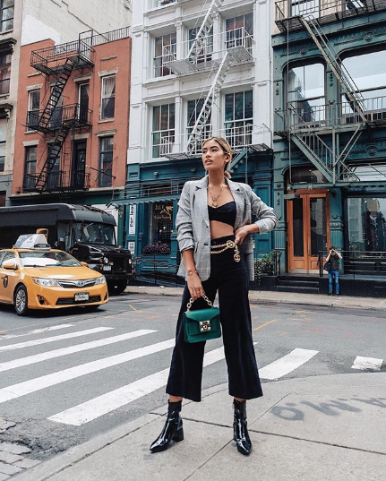 15 Culotte Outfits We're Trying This Fall | Culottes outfit, Night .