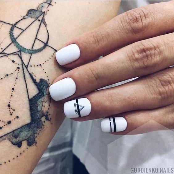 60+ Must Try Nail Designs for Short Nails 2018; Short Acrylic .
