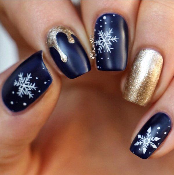 60 Joyful Christmas Nails Ideas | Cuded | Trendy nail art designs .