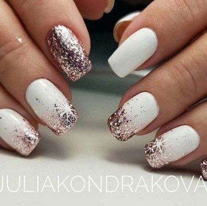 52 Trending Winter Nail Colors & Design Ideas in 2020 | Christmas .