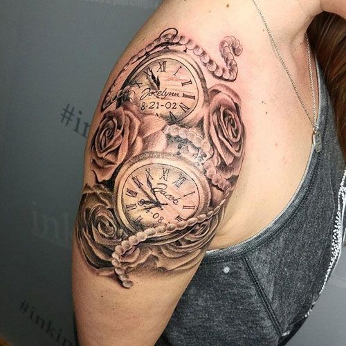 Cute Clock Tattoos For Women | Best tattoos for women, Tattoos for .