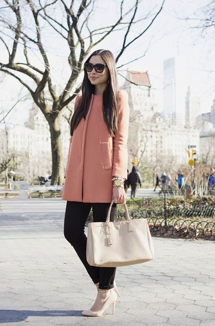 20 Collarless Coat Outfits For Women - Styleohol