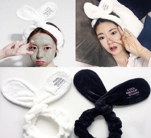 2020 New Letter Cool Headbands for Women Girls Bow Wash Face .