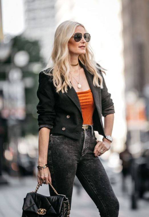 15 Trendy Cropped Blazer Outfits For Spring - Styleohol