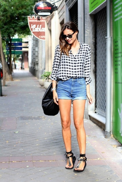 18 Wonderful Outfits With Cuffed Shorts - Styleohol
