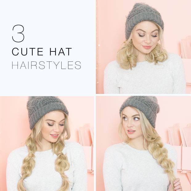 Cute Hairstyles With Beanie - thelatestfashiontrends.com | Easy .