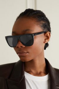 SAINT LAURENT | D-Frame acetate sunglasses | NET-A-PORTER.C