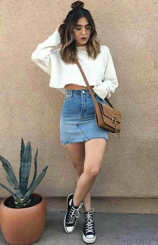 25+ High Waisted Skirt Outfit Ideas That Meant for Summer - Outfit .