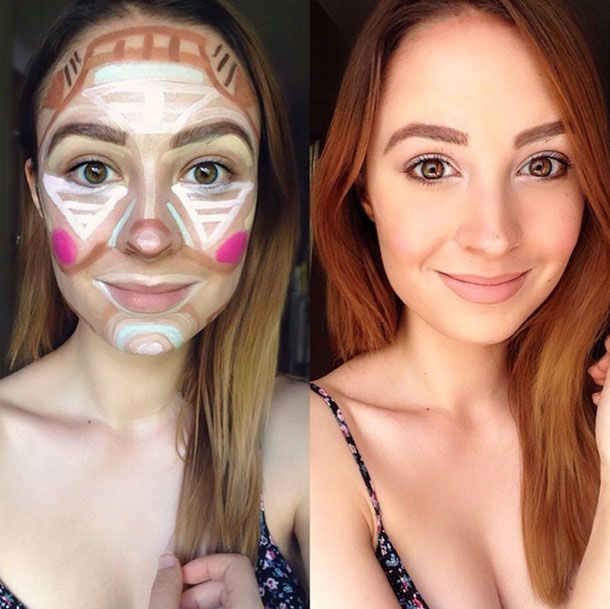 Multi-Masking, Clown Contouring and Makeup Baking: Weird Beauty .