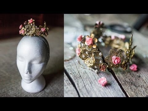 DIY Princess Crown using Filigree - YouTu