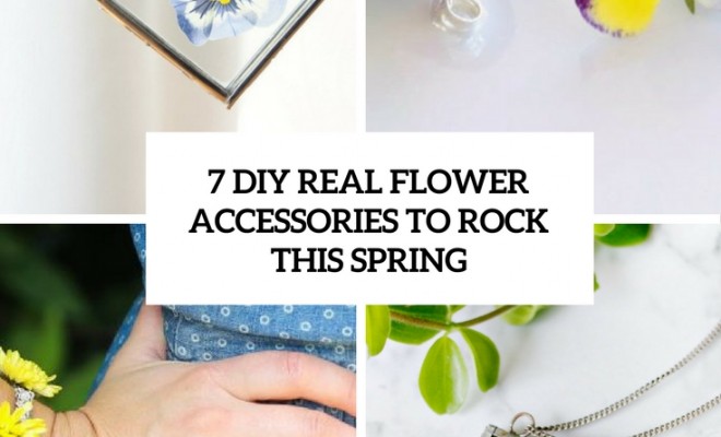 7 DIY Real Flower Accessories To Rock This Spring | Beau