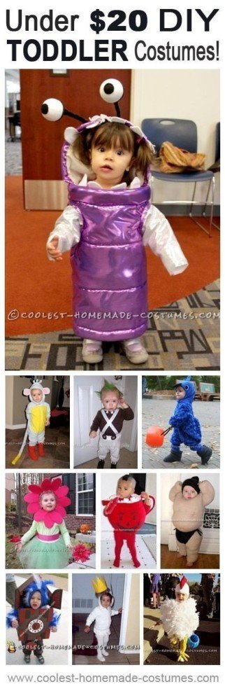 Top 10 DIY Infant Toddler Halloween Costumes for Under $