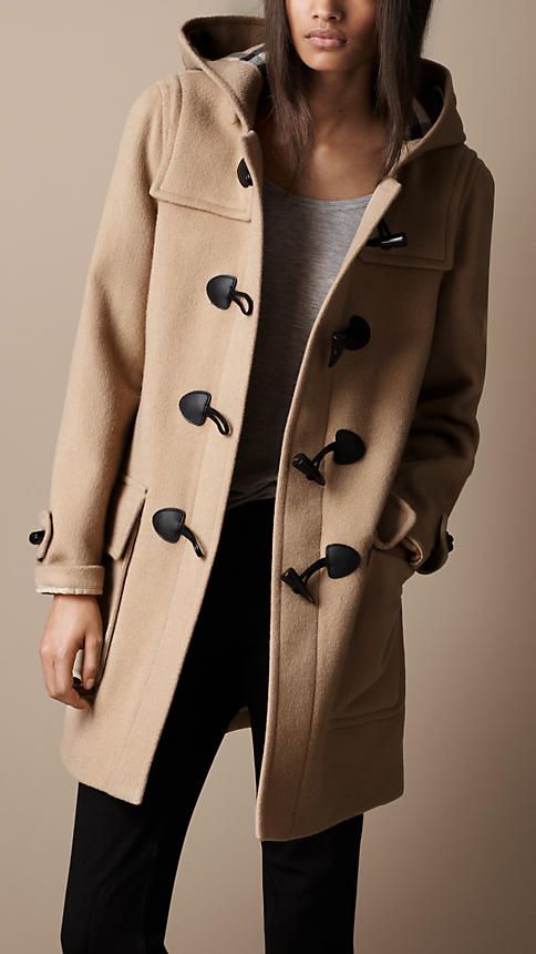 Burberry - Coats | Duffle coat, Duffle coat women, Fashi