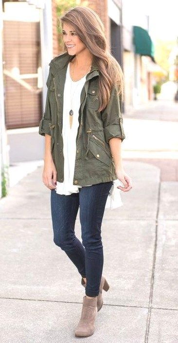 25 Simple Fall Outfits Ideas For Girl - Outfits for Work in 2020 .