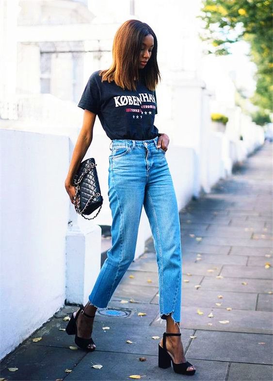 15 Edgy Mom Jeans Outfits To Steal Right Now - Styleohol