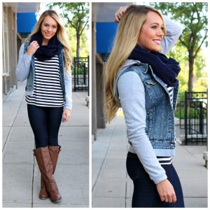 Fall Looks With A Denim Jacket – thelatestfashiontrends.c