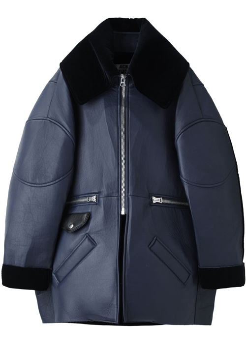 Acne-Fall-2013-Oversized-Leather-Jacket – Fashion Bomb Daily Style .