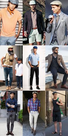 Fall Men Outfits With Flat Caps - thelatestfashiontrends.com .