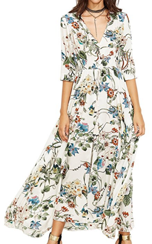 Fashion Feast: Floral Summer Dresses + Salads — The Forest Fea