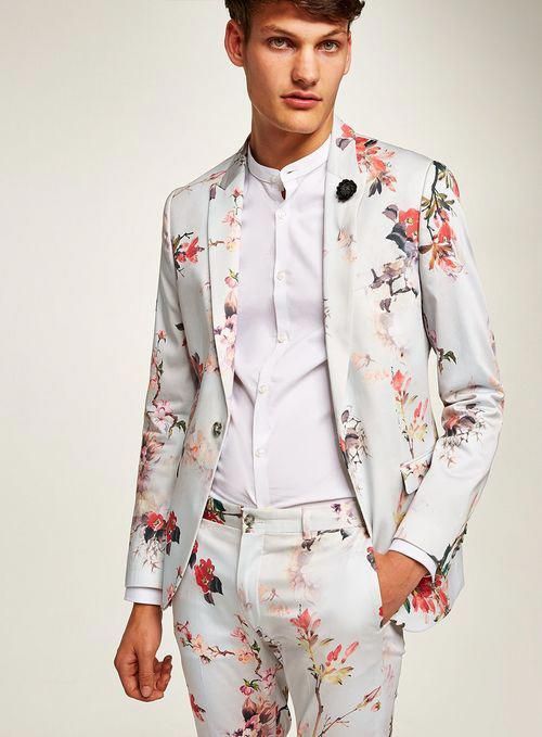 mens suits 42r #Menssuits | Designer clothes for men, Floral suit .