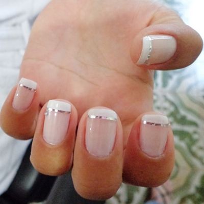 12 Stunning Manicure Ideas for Short Nails | French manicure nails .