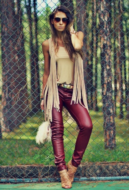 20 Fringe Vest Outfits To Repeat - Styleohol