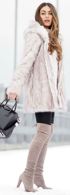 131 Best Fur Coat Outfit images | coat, fur coat outfit, winter .