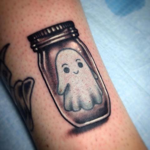 18 Amazing Ghost Tattoo Ideas - Styleohol
