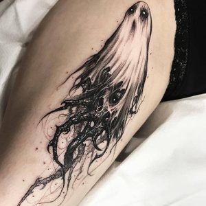 cool-ghost-tattoo-ideas-for-halloween – FashionLookSty