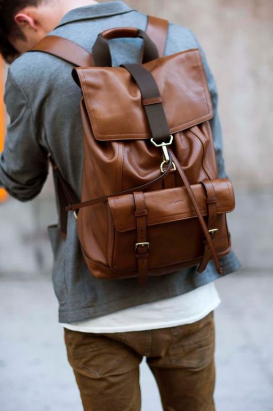 25 Fashionable Grown-Up Men Backpacks To Get Inspired - Styleohol