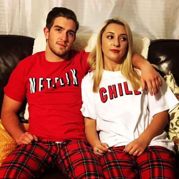 Netflix and Chill Themed T-Shirts Big Little Reveal | Etsy | Cute .
