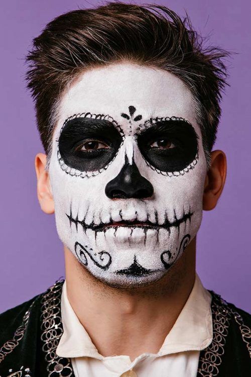 Top 27 Halloween Makeup Ideas For Men With An Easy Tutorial And .