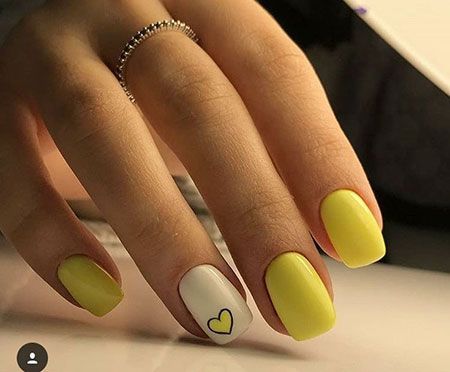 Romantic and Lovely Heart Nail Designs - fashionist now | Heart .