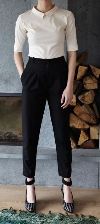 35 Skinny High Waist Pants Outfit Ideas for Fall (With images .