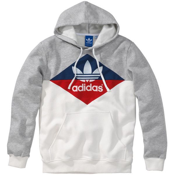 Adidas Originals Hoody ($77) ❤ liked on Polyvore featuring men's .