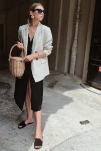 15 Ways To Style A Basket Bag For Fall - Styleohol