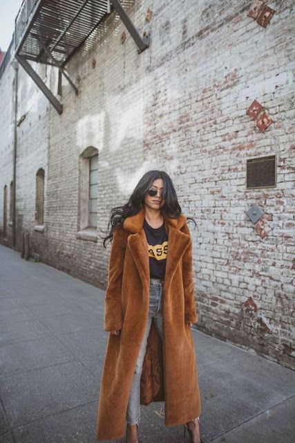 How to Style Faux Fur Coat This Season – 150 - Outfit Diy | Long .