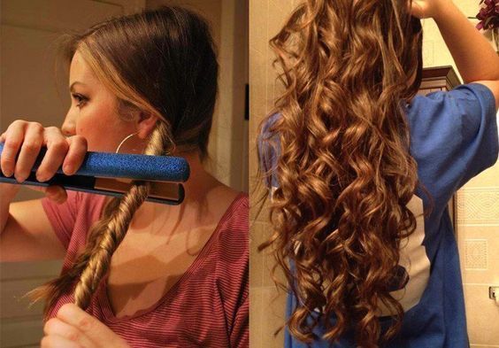 Learn The Art On How To Curl Long Hair In 10 Minutes | Curls for .