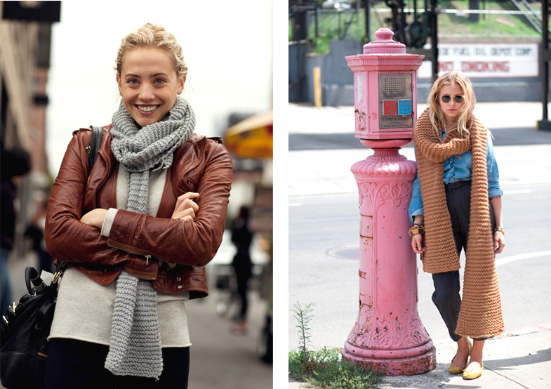 Style Trends: Chunky Knit Scarves - Sheep and Stit